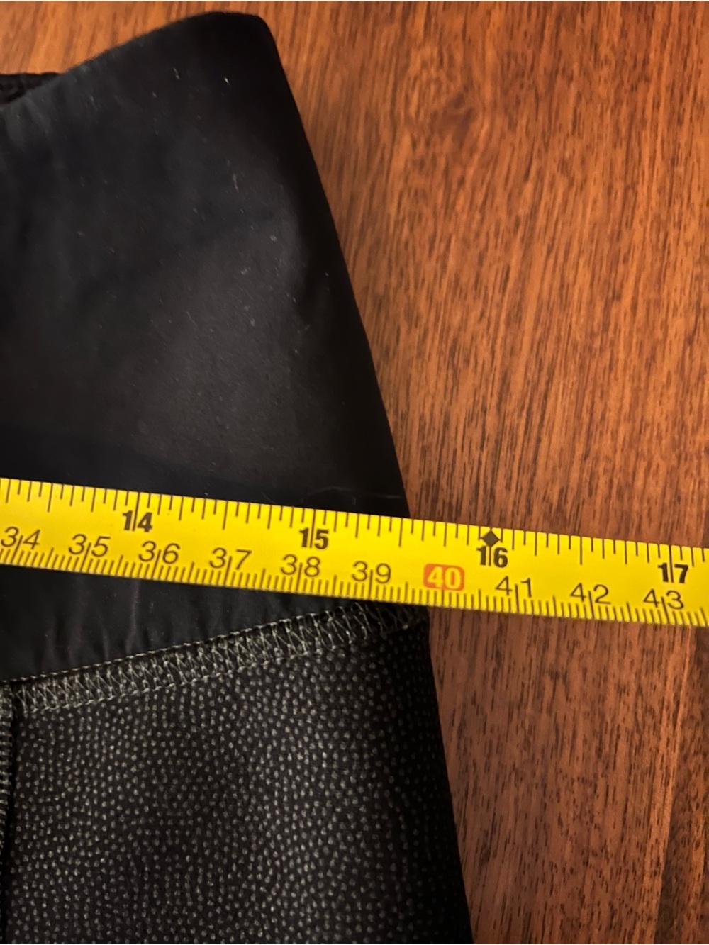 Fjallraven Black Women's Leggings with Cell Phone Side Pocket - Picture 11 of 12